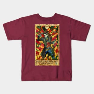 Page Of Pentacles. Minor Arcana Tarot Card Design. Kids T-Shirt